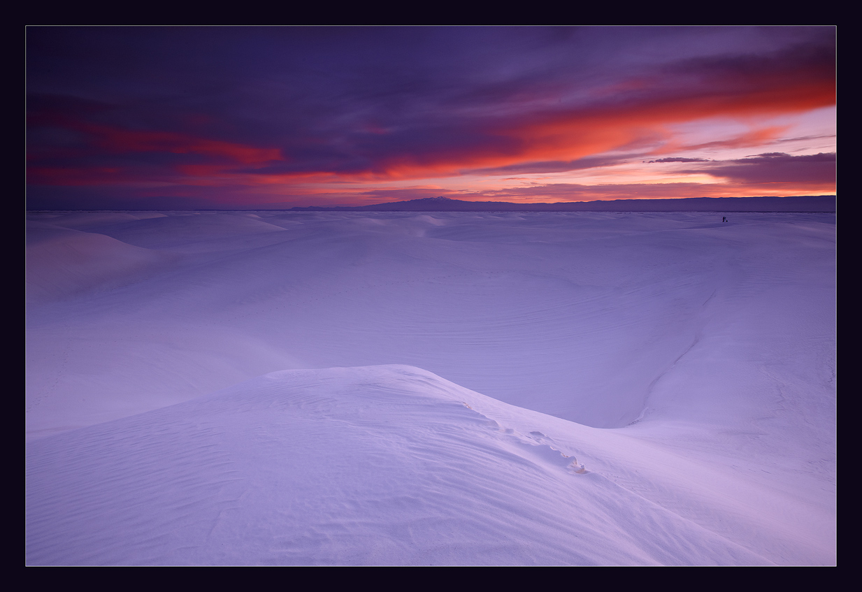 Sunrise at White Sands