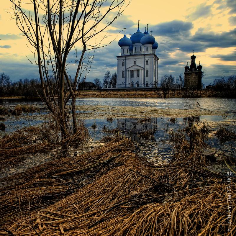 осень. д. Заостровье