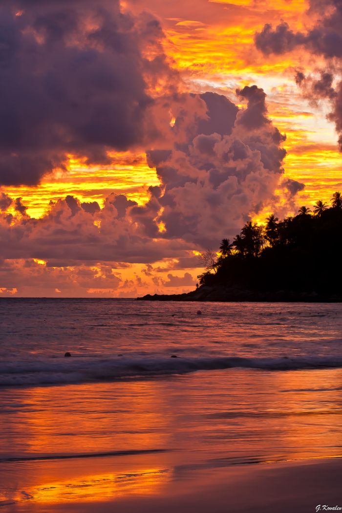 Tropical sunset...