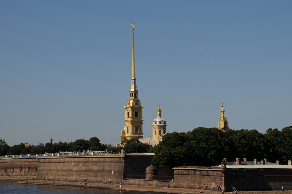 Питер. Петропавловская крепость.