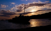 Закат в бухте Витязь